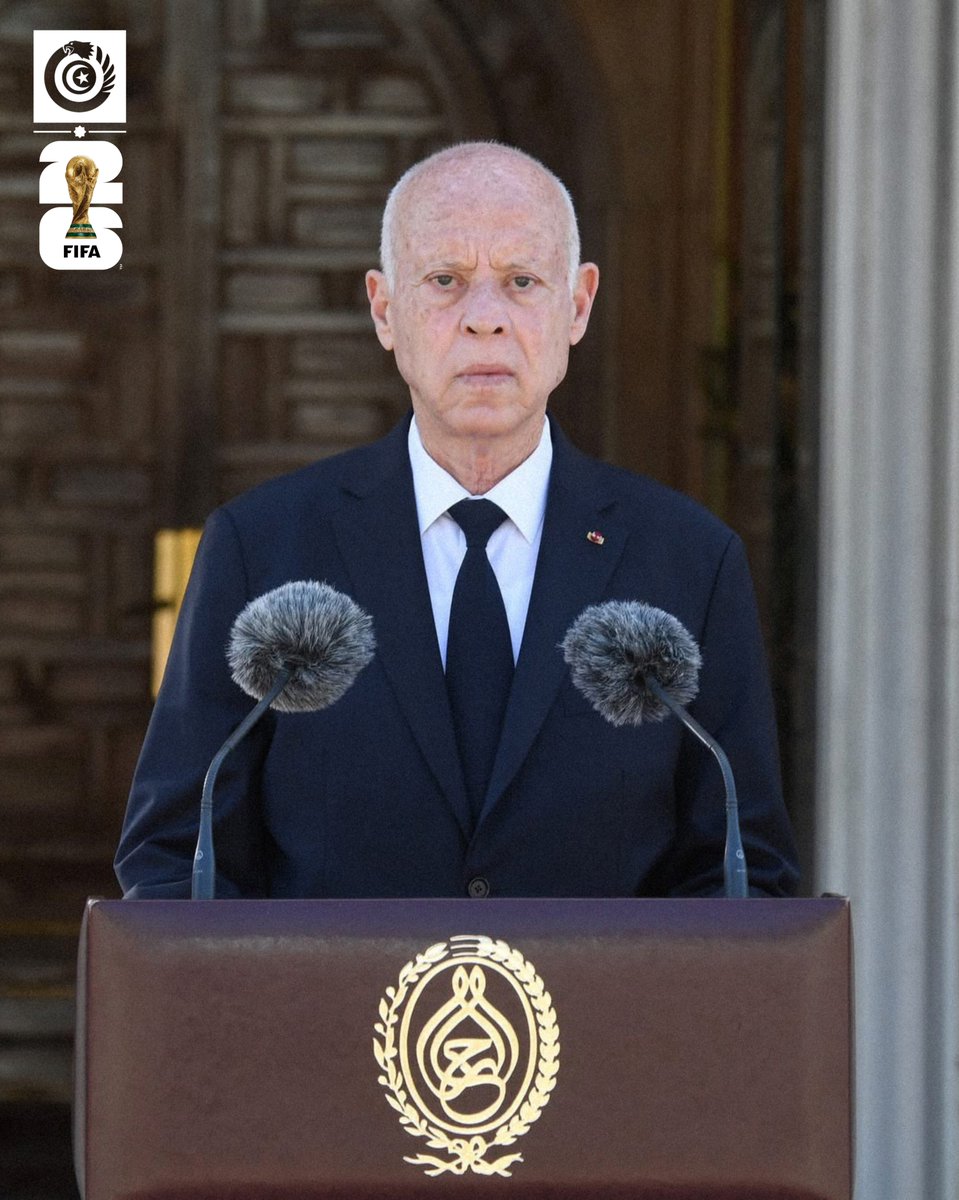 NoussourTN's tweet photo. 🚨 Le Président de la République Kaïs Saïed est derrière l’arrivée d’Hervé Renard. 🇹🇳

Le 5-1 infligé par la Suède a été vécu comme une humiliation internationale et a convaincu le Chef de l’État d’investir davantage dans le recrutement d’un nouveau sélectionneur pour la Tunisie. 

(@TrabelsiMt)