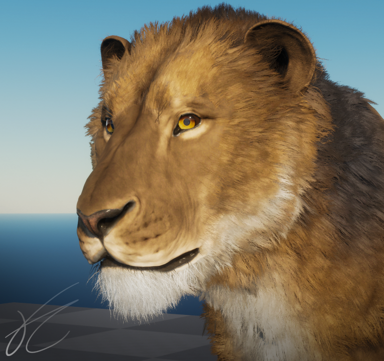 Faye_C_Art's tweet photo. Panthera is another creature I'm working on. Still work in progress but I'm incredibly happy with it so far. 

This is a remodel and you can see the old Panthera from a year ago in the first pic. I've improved a lot in a year apparently!

#arkmodding #ARKSurvivalAscended #playARK https://t.co/u02g1RDgk0