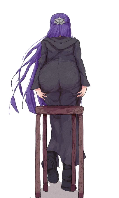 バックショット多めな絵描きです。 #バックショットを晒すとRTがくるらしい