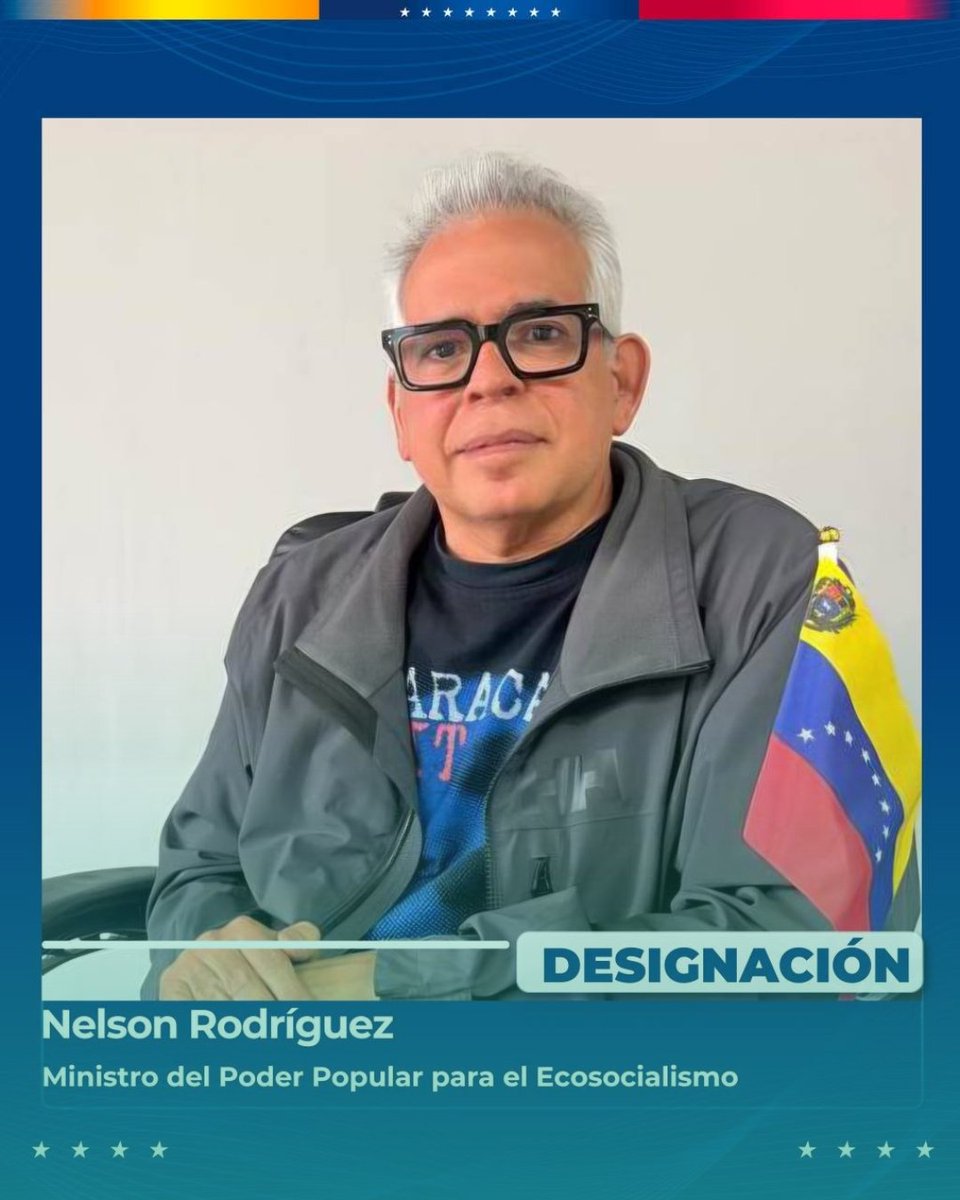 ReporteYa's tweet photo. #15Jun #Venezuela #Designaciones
Reajustes en el gabinete administrativo: Delcy Rodríguez anuncia nuevos nombramientos este 15 de junio 

Este lunes 15 de junio, Delcy Rodríguez oficializó una serie de modificaciones en la estructura de su tren ejecutivo, con el objetivo de renovar liderazgos en áreas estratégicas del Estado.

Los movimientos más destacados incluyen la salida de Freddy Ñáñez del Ministerio de Ecosocialismo y de Rosinés Chávez de la presidencia de Imparques. Ambos despachos pasarán a ser dirigidos por Nelson Rodríguez, un perfil técnico que la administración ha calificado como un profesional de trayectoria probada para asumir esta doble responsabilidad.

Sobre el destino de los funcionarios salientes, se informó que mientras el futuro de Ñáñez permanece sin definir, la hija menor del fallecido presidente Hugo Chávez, Rosinés Chávez, asumirá un nuevo rol al frente de la Gran Misión Venezuela Joven.

El paquete de cambios se completa con la integración de nuevas figuras en áreas de atención social y gestión pública:

📌Juan José Ramírez: Asume la jefatura del Sistema 1x10 del Buen Gobierno.
📌Paola Posani: Designada como nueva Ministra del Poder Popular para Hábitat y Vivienda.

Estos ajustes forman parte de la dinámica de rotación que el Ejecutivo viene aplicando para, según sus voceros, optimizar la gestión de las políticas públicas y la respuesta institucional ante las demandas de la ciudadanía.

📝#ReporteYa