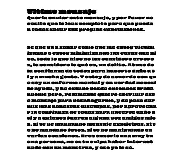 edrictv12's tweet photo. 🧵(12) Esta supuesta "disculpa" es un monumento al cinismo y la manipulación barata. El sujeto no está arrepentido; está acorralado y desesperado por limpiar su imagen usando las tácticas más bajas de un manual de psicología barata. https://t.co/MYY7lEEwGc