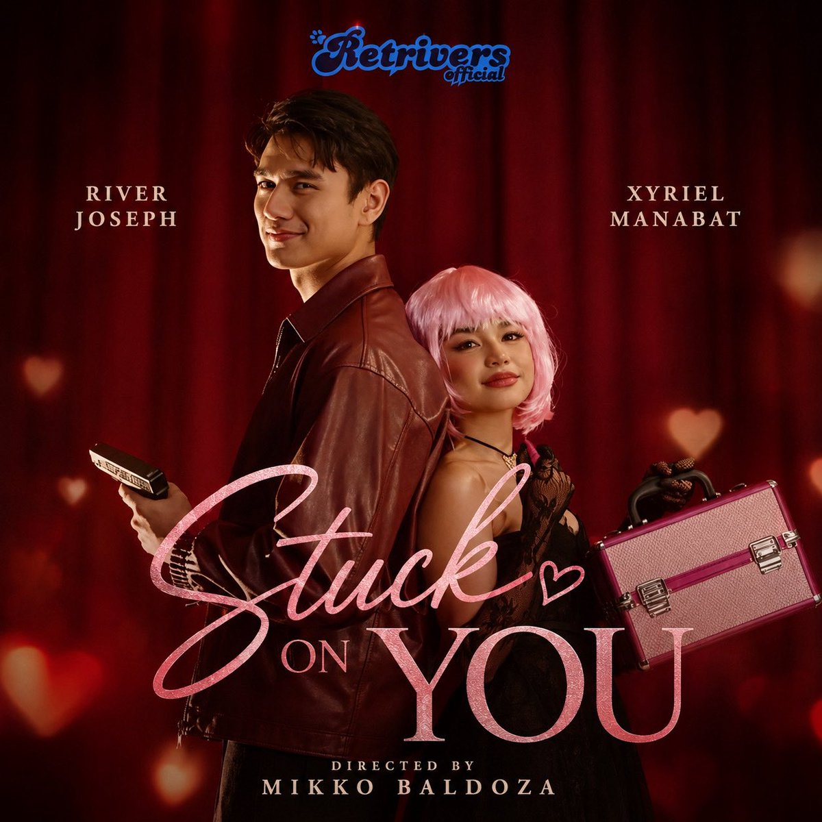 parakayriver's tweet photo. Our #RiverJoseph is set to headline the romantic-comedy film Stuck On You alongside Xyriel Manabat, directed by Mikko Baldoza and selected as an official entry to the Puregold CinePanalo Film Festival 2026! https://t.co/cMRO6zBpwR