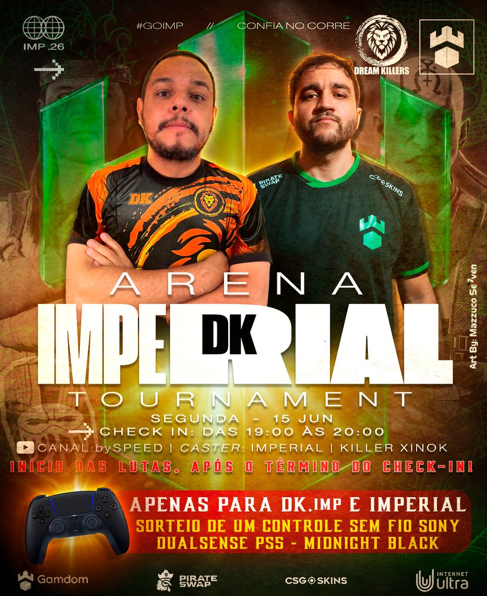 speedoalan's tweet photo. Rolando agora!
Com @KillerXinok no torneio de número 16 interno da DK.IMP! https://t.co/OamPOg3aI5