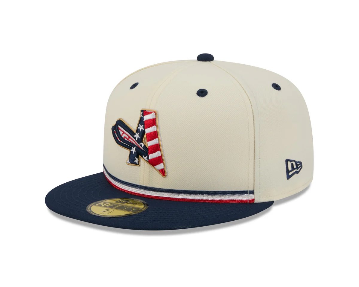 MiLBPromos's tweet photo. In case you hadn’t seen: 4th of July caps have officially dropped. Keep an eye on your favorite team store to grab yours https://t.co/W6lfN1ifw5