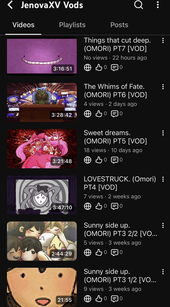 jenovas04's tweet photo. They call me 007
0 dollars in my bank account
0 baddies hitting me up 
7 Omori vods now fully uploaded and archived and accounted for on my vod channel! https://t.co/0BhCQvnWvv