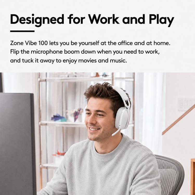 SunskyOnline's tweet photo. The Logitech Zone Vibe 100 Wireless Headset offers low-distortion audio, exceptional call clarity, and a premium minimalist aesthetic that blends effortlessly into both office and home entertainment setups.
👉 https://t.co/eb8KHpRO4A
#LogitechZoneVibe #WirelessHeadset https://t.co/SQsP5uvjkW