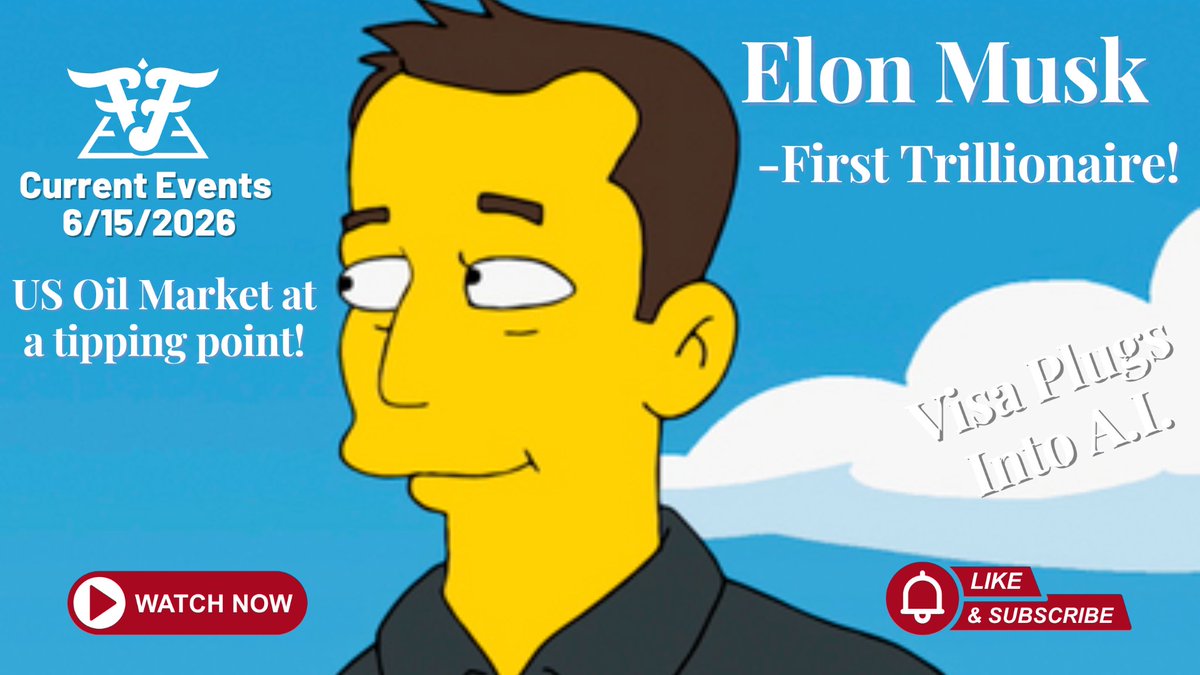foundation4law's tweet photo. US Oil Market at Tipping Point!

Elon Musk First Trillionaire!

VISA Plugs Into Ai!!!

As We Lay the FOUNDATION...

Thanks for listening and sharing!

Subscribe to our email list at https://t.co/qhS7AXlH2b

https://t.co/U7QysiilKV https://t.co/QaP12pjOYu