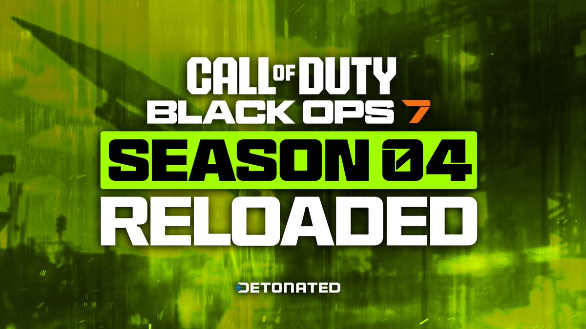 DETONATEDcom's tweet photo. All Black Ops 7 Season 4 Reloaded Content SO FAR — launching June 25th!

GLOBAL
💥 ‘AN-94’ Weapon
💥 ‘Axe’ Melee Weapon
💥 ‘Summer of Action’ Daily Login Rewards

MULTIPLAYER
💥 ‘Launch’ (BO1) Map
💥 NEW ‘Zenith’ Map

ZOMBIES
💥 ‘Kowakujo’ Map
💥 New Wonder Weapon
💥 New Enemy
💥 New Gobblegum

WARZONE 
💥 Champions Quest RETURNS

ENDGAME
💥 FINAL Operation 
💥 NEW Skill Track
💥 NEW Ability

+MORE to be Revealed!