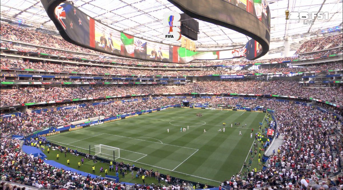 j7zaza's tweet photo. How’ve they managed to get Iran vs New Zealand close to full capacity https://t.co/ITLmmykEfz