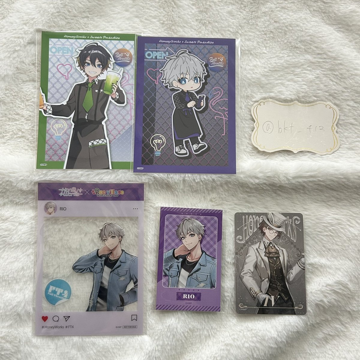 bkt_412's tweet photo. HoneyWorks スイーツパラダイス ツリービレッジ 買取 交換

求┊︎定価(希望額)＋送料 or 同種DAI

譲┊︎画像のもの

・PayPay、郵送

お気軽にお声掛けくださいꕤ*.ﾟ https://t.co/MQQfwxPnX3