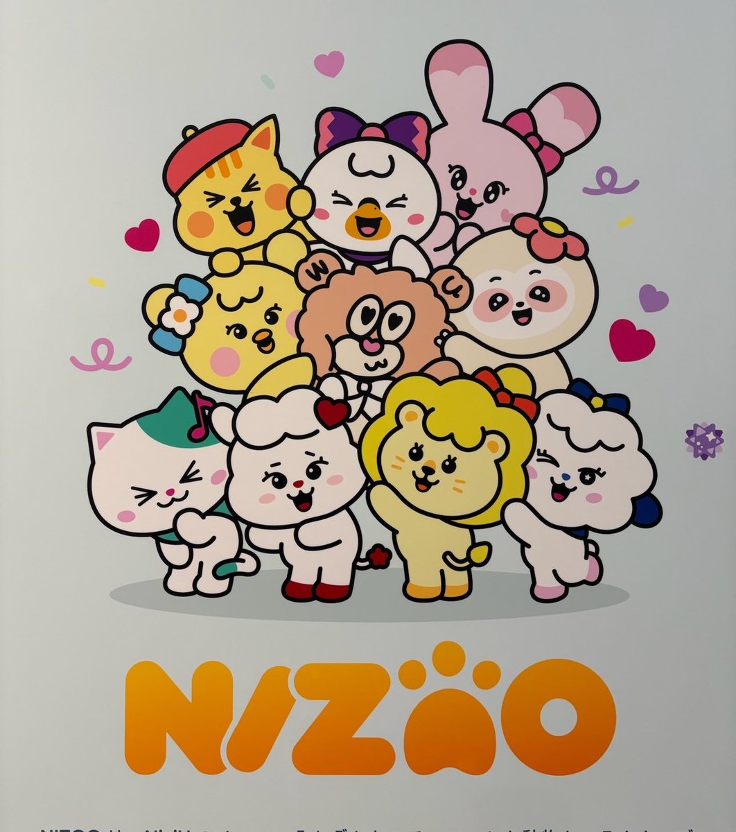 Pus_rite's tweet photo. ドームツアー初日にNIZOO_GARDEN🌈行ってみたら、チケットが無くても無料で入れる場所があって嬉しかった☺️

フォトスペースで写真も撮れたりNIZOOちゃんの紹介とかNIZOO診断もできて、その場の空間がとにかく可愛かったなー

#NIZOO_GARDEN  #NiziU #NIZOO https://t.co/ETEbSMDcYI