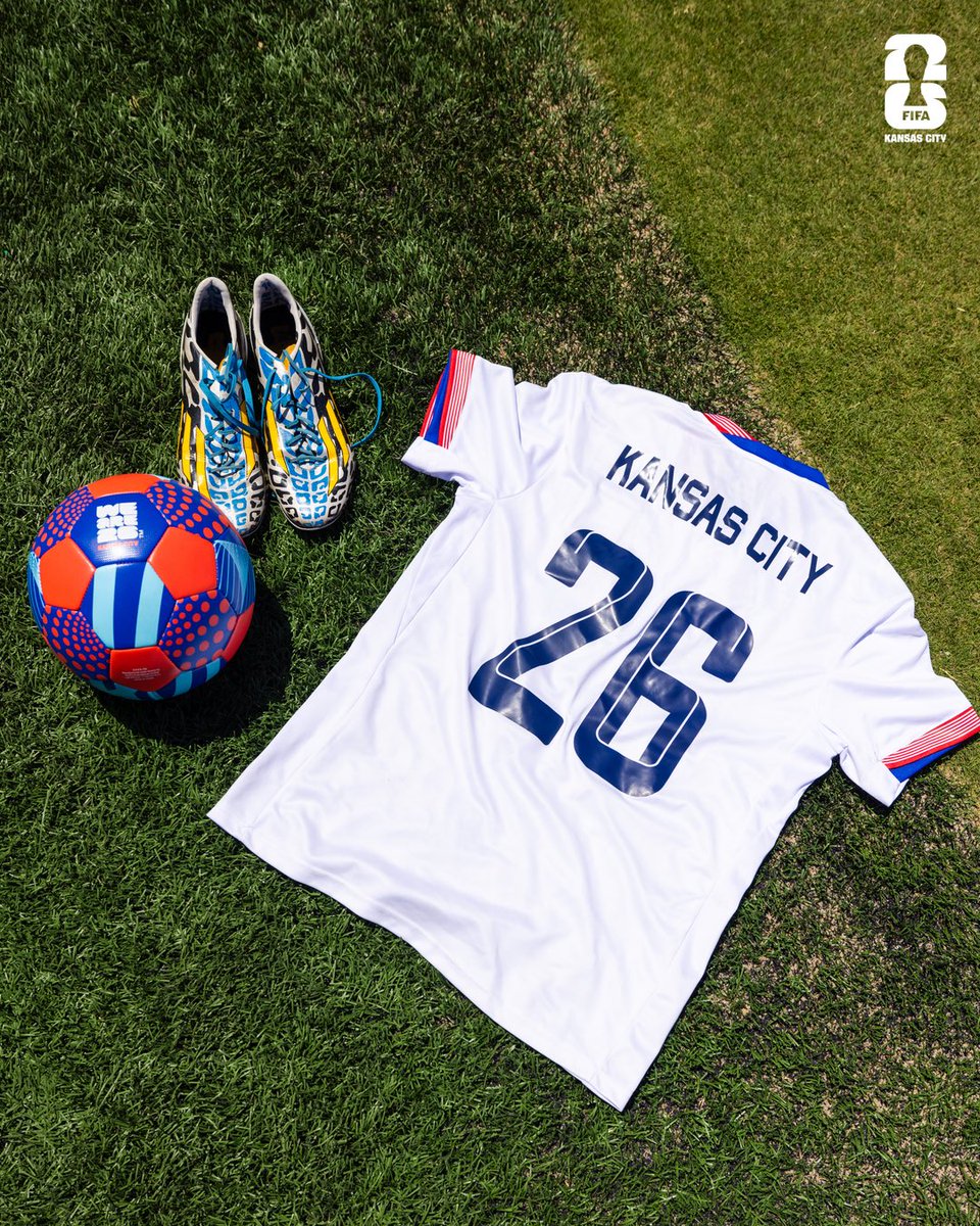 FWC26KansasCity's tweet photo. Kansas City takes its place in FIFA World Cup History ⚽

Argentina vs. Algeria at 8 PM CT. See you at kickoff.

#FIFAWorldCup #WeAreKansasCity #WeAre26 https://t.co/IQoLspJD2H