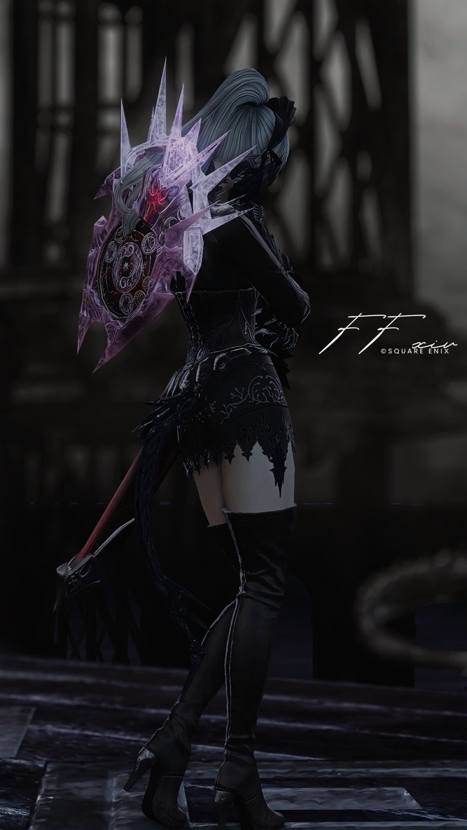 _007258_'s tweet photo. ⠀

🖤 ̖́-

#FF14SS  ︴#蟹角ファン俱楽部 ︴#FF14  ︴ #FFXIV ︴ https://t.co/ecMFQbyVzu