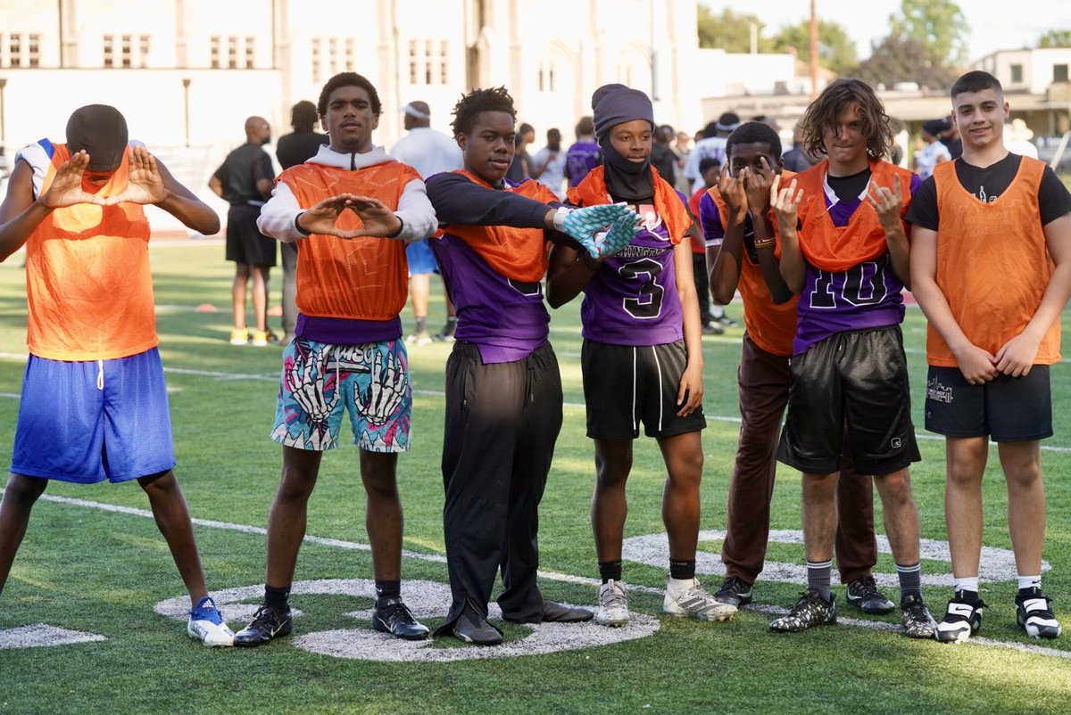 IPSAthletics's tweet photo. THE OFF-SEASON 🏈🔥💪

PREP is key 🔑 &amp; the future is NOW!

Grateful for our partnership with the @gridiron_gang_ as they put our student-athletes through the paces at TAB tonight! 

Iron sharpens iron as we prepare for an exciting football season this fall!! https://t.co/kYUGZdIE5t