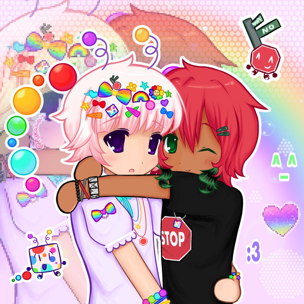 polkaway's tweet photo. YAY FINISHED POLKA DOT AND NO WAY GIJINKAS!!!!! #itft https://t.co/Pk4DaapGu6