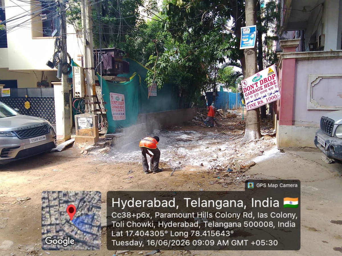 deeswm32's tweet photo. @drmujtaba18 @GHMCOnline https://t.co/3oKKvYIh6o
