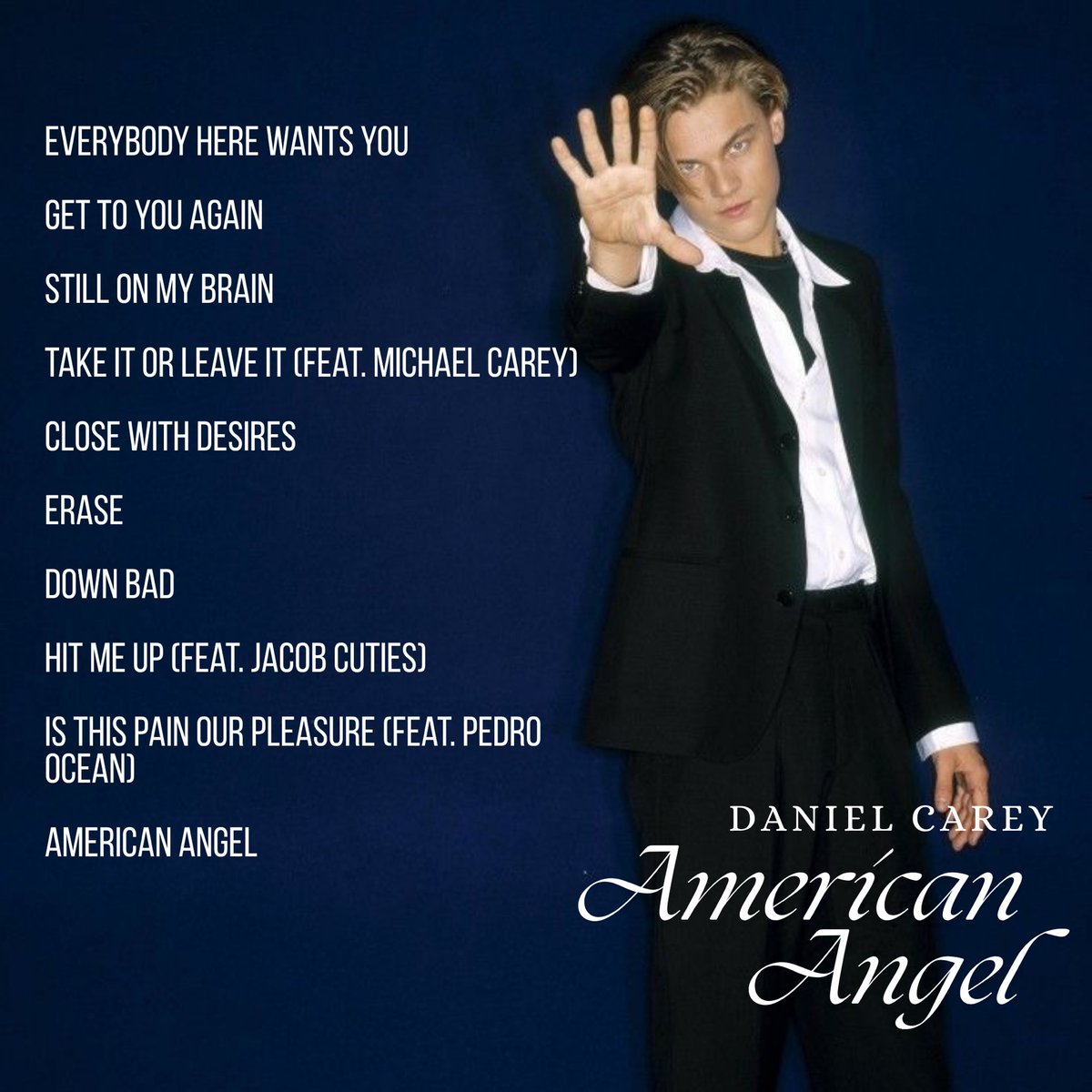 careydanieledm's tweet photo. good news aren’t done yet. i’d like to announce that my 3rd album, American Angel, is coming out june 18th. i wanna thank @ellaroycarey for producing it for me and @michaelcareys, @JacobCutietr &amp; @pedrobrownn accepting being part of this work. hope you love it like i love you. https://t.co/NLXuBCc4Pe