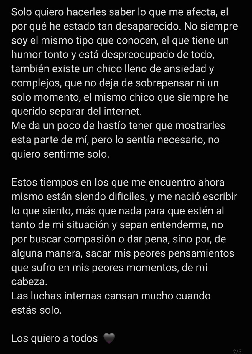 souvvless's tweet photo. Lo sentía necesario https://t.co/uErsGrV0ft