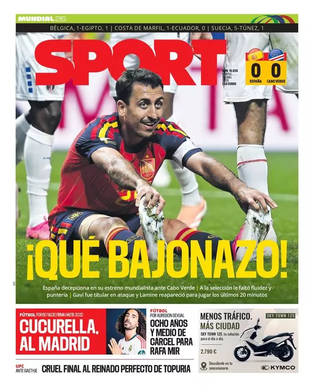 BarcaUniversal's tweet photo. Sport: 'What a shame!' https://t.co/GxI1mrdi25