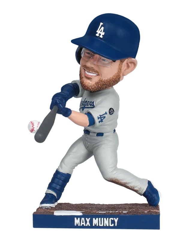 DodgerBlue1958's tweet photo. Max Muncy Game 7 home run bobblehead giveaway for Aug. 10. https://t.co/7rTjX40El2