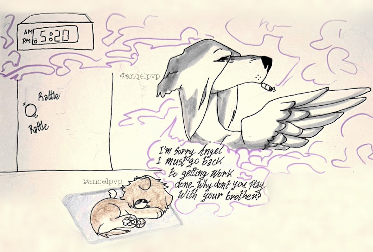 anqelpvp's tweet photo. 🐾 angel pup (3/??)🪽 https://t.co/0Op6HKYAtp