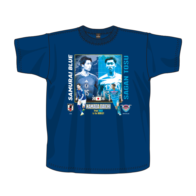 J_League's tweet photo. ／
JFA × Ｊリーグ
2026 日本代表選出メンバーグッズ
Ｊリーグオンラインストアで販売中🛒
＼

日本代表ユニフォーム着用画像と所属元Ｊクラブユニフォーム着用画像を、それぞれのエンブレムと一緒にデザインした特別なアイテムを期間限定で販売中！🇯🇵
※近日中に全選手展開予定です。

6/21(日)までのご購入で8月上旬のお届け🚚📦
この機会をお見逃しなく！

ご購入はこちらから⏬
https://t.co/Bxb1nilNQg
