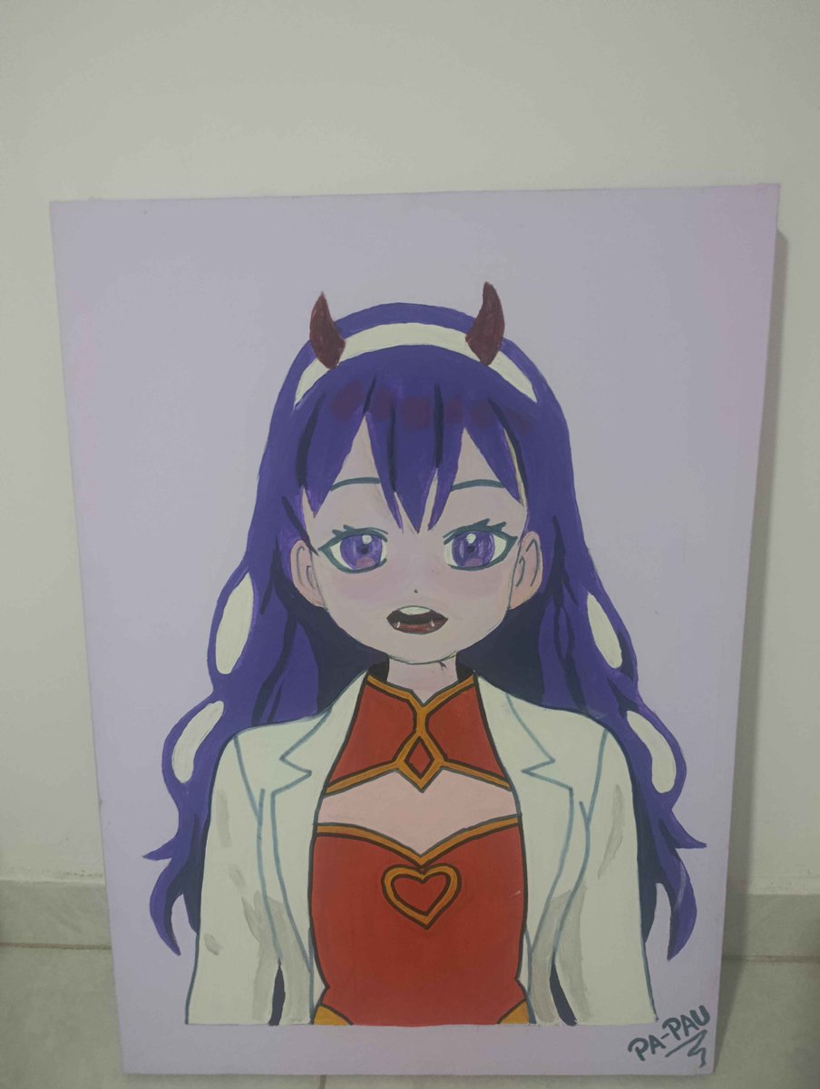 doctorapaula_'s tweet photo. ⋆₊˚⊹ Mi papá pintó a mi Vtuber ⊹˚₊⋆

Mi papá llevaba más de 20 años sin pintar. Gracias a la insistencia de ustedes, volvió a tomar los pinceles... y terminó pintando a mi VTuber 💜

Honestamente, tener a mi personaje plasmado en un lienzo por mi propio padre es un honor y algo que voy a atesorar por muchísimo tiempo 🫶🏻