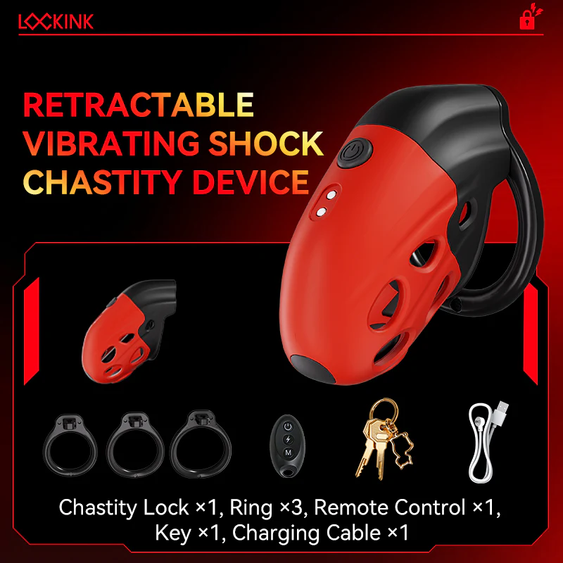 chastitycageco1's tweet photo. Ready to level up your discipline game? πβ‘
The Lockink Retractable Electro-Shock Vibrating Chastity Cage is hereβand it's not your average lock.Lock the body. Awaken the soul. ππ https://t.co/ykbv0oxgIO
#ChastityCage #BDSM #ElectroStimulation #MaleChastity #Kink #Lockink https://t.co/nxSWrPaDXy