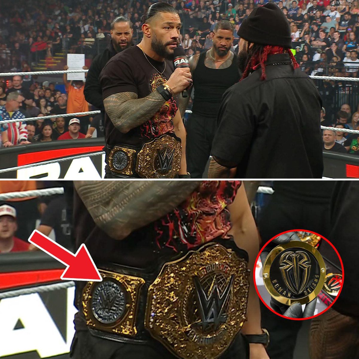 RealDaVonLewis's tweet photo. Where is Roman Side Plates?  #wweraw https://t.co/5u8GjvIRln