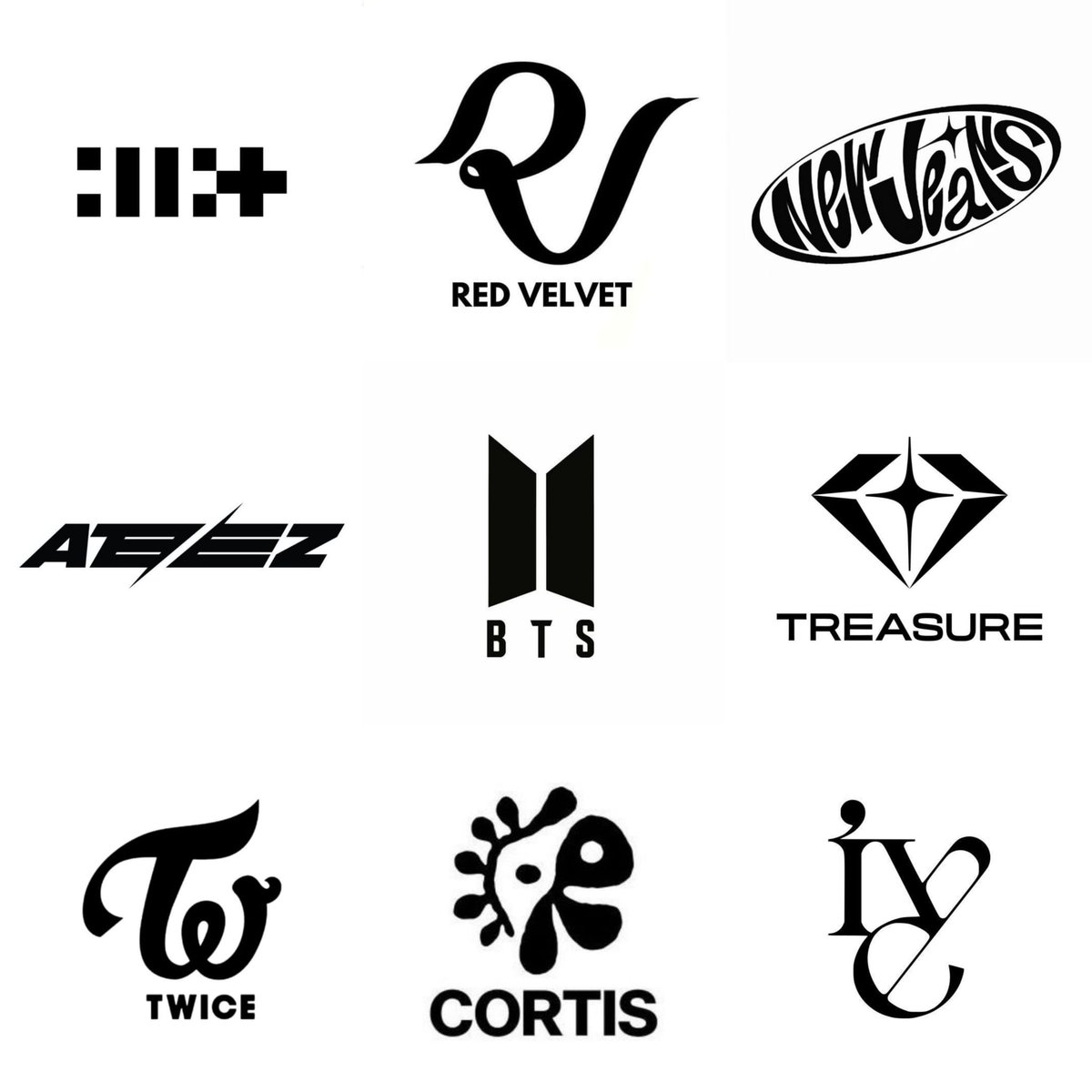 DreamCJen's tweet photo. what's your favorite kpop logo? https://t.co/G8RVXRudFc