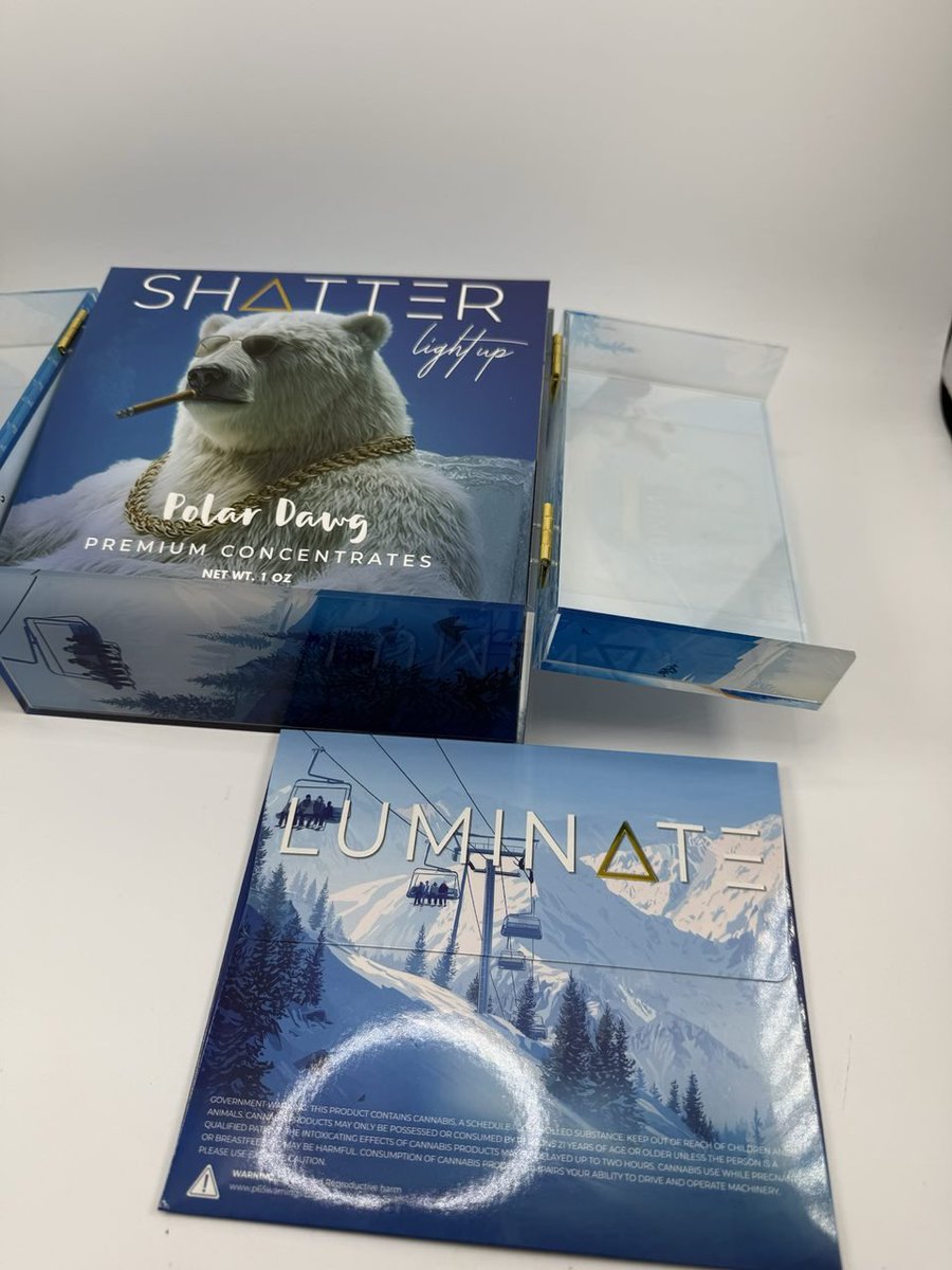 Ecobox448's tweet photo. 🥶 LUMINATE 🥶 

❄️ WINTER EDITION SHATTER ❄️

Shipped Price Per Unit: (We Are Flexible With Pricing)
1LB - $975 🔥🔥🔥 
3LB - $925 🔥🔥🔥
5LB - $875 🔥🔥🔥
10LB - $775 🔥🔥🔥

https://t.co/inMgBTdUU7 https://t.co/U0UU4Pt1oF