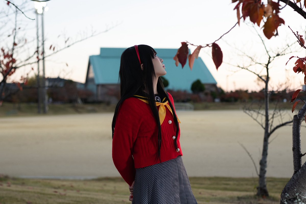 shogalily_31's tweet photo. 《cos》
persona 4
天 城 雪 子

16時台の写真と18時半の写真
陽が落ちると大分寒かったです

photo:ももうりさん（@uratangekaorim ）

#ミラコスチャレンジ https://t.co/Ddl5MZ6Y5L