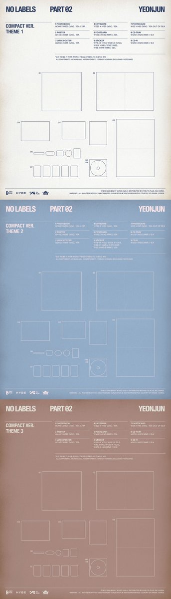 txtonmx's tweet photo. El próximo solo album de YEONJUN "NO LABELS: PART 02" contará con 5 versiones! 🌟

★ Regular (THEME 1/2/3)
★ Compact Ver. (THEME 1/2/3)
★ Weverse Albums Ver. (THEME 1/2)
★ Photocard Case Ver. (THEME 1/2)
★ Cap (Gorra) Ver.

#YEONJUN #NOLABELS_PART02 https://t.co/XlsQwIsqC7