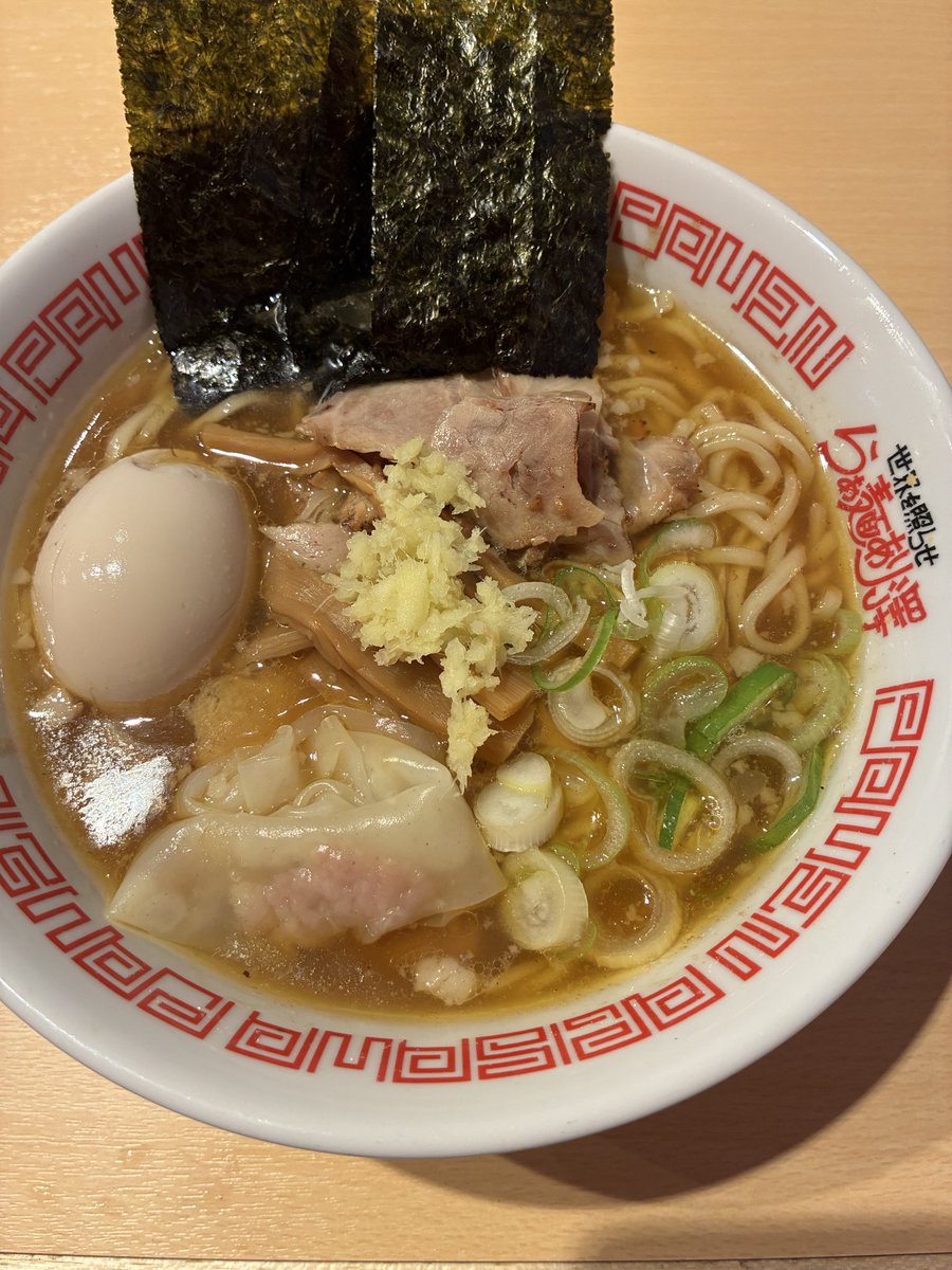 BOBOBOBoNcha's tweet photo. 用事があり富山で朝ラー
世界を照らせ らぁ麺あり澤さん❤️

朝限定 特製生姜らぁ麺 醤油 並𓎩𓈒𓐍

特製じゃなく普通の生姜らぁ麺なら690円とゆう破格で麺量選べるのは凄すぎ❣️
つるっとしたら麺に生姜が効いたスープが美味しすぎる🤤
メニューもいろいろあるしリピしなきゃ😋 https://t.co/5rrRoYv5EP