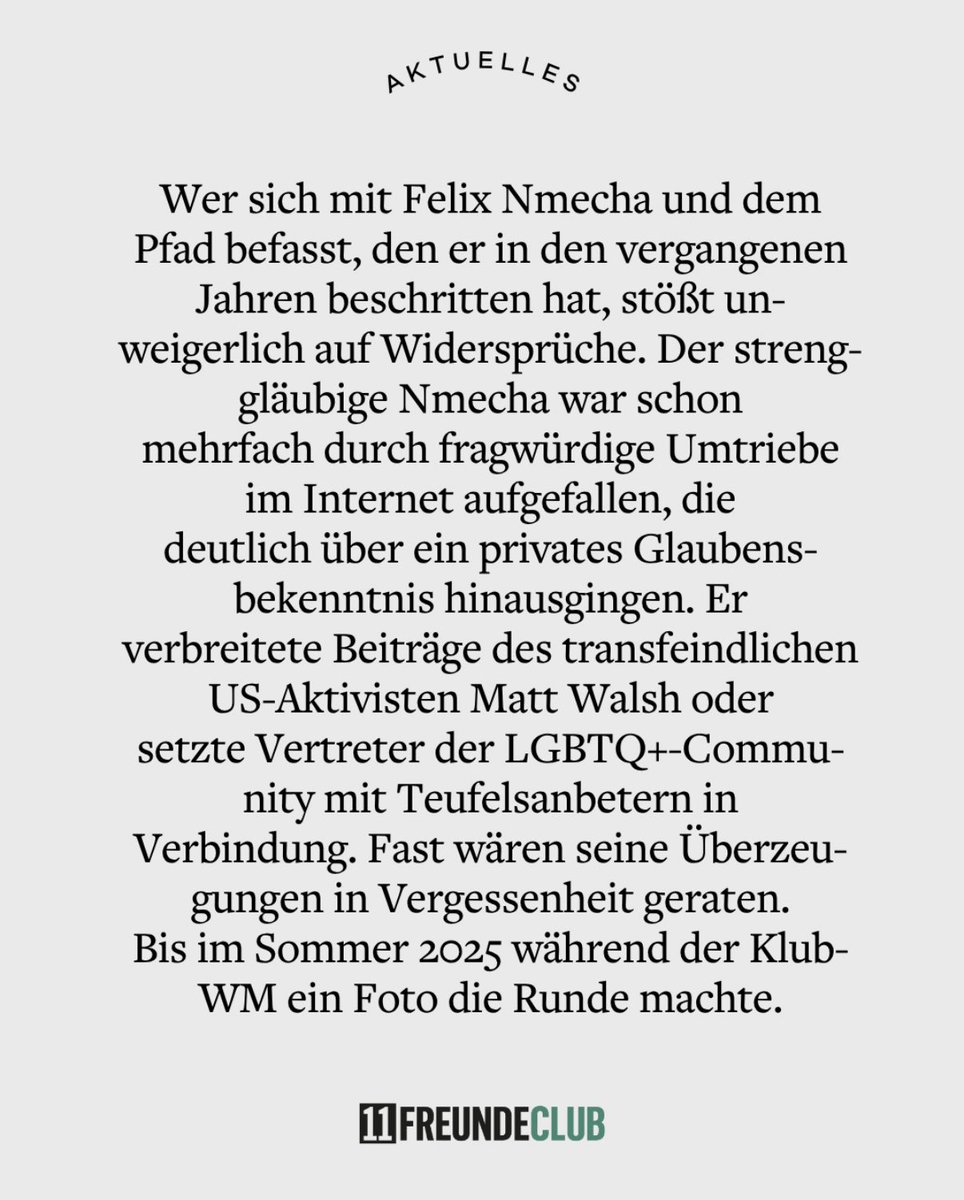 itsjustme_05's tweet photo. 11Freunde übrigens auch mit einem sehr sehr guten Beitrag zum Thema Nmecha👏👏 https://t.co/cUsBThPfTJ