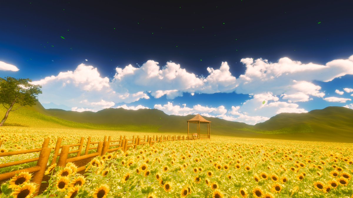 taehalami's tweet photo. Worlds Name - 金色航路とノスタルジア -Sunflower Summer-
By - yuria_
93.55 MB
Windows World

#VRChat_world紹介 #VRChatWorld #VRChat #VRC https://t.co/CPZIckcB11
