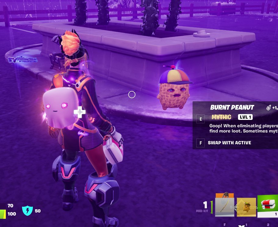 GrobainT's tweet photo. I swear this season of fortnight is just meant to ragebait. What are these odds. 5 stank ass peanuts not a single zero point even seen in a lobby. 1st on the gummy release, 2nd just running around on a normal day, other 3 all today 2 being in the same match. https://t.co/o8J3iefCtD