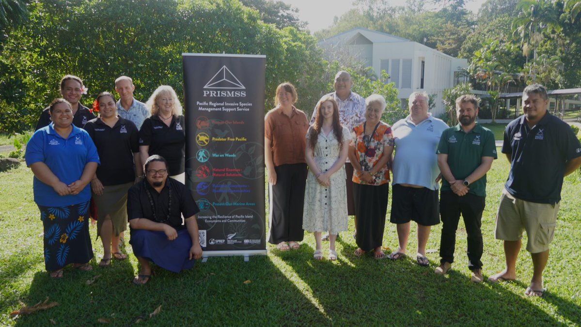 SprepChannel's tweet photo. Advancing Regional Action on Invasive Species: 12th #PRISMSS meeting commences, focusing on collaboration, coordination and future planning.
🔗https://t.co/5odJkK8QME
#ResilientPacific #NZMFAT #UKInternationalDevelopment https://t.co/3h7ar5ORT7