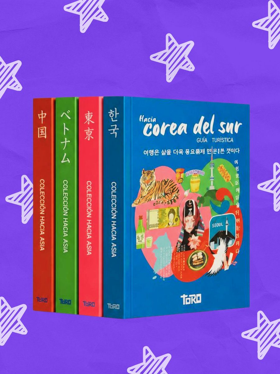 ToroEdiciones's tweet photo. ¡Ya pueden ser tuyos!💜💫
La colección Hacia Asia está oficialmente disponible en nuestra página web✈️
👀Pero hay algo más... las primeras 100 compras tienen sorpresas de regalo ✨
¿Qué estás esperando para conseguirlos?⏰💜
#travel #asia #viaje #experiencia #marketingeditorial https://t.co/RML37NYUPq