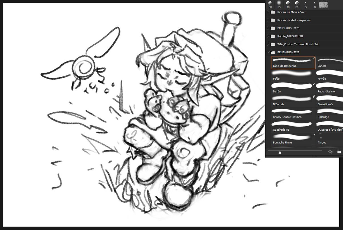anotherjao's tweet photo. Lil Link Wip. Love this more cute design

#zelda https://t.co/nyUoWI4LPF
