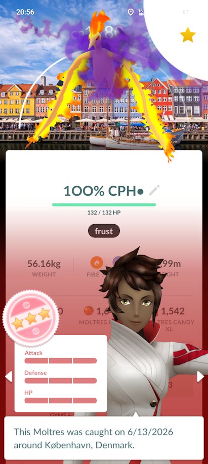 dtAxl1's tweet photo. Copenhagen Recap:

81m XP
17.580 catches
209.8km
1.077 eggs
2.034 raids (331 t3/1703 t5)
873 quests
132 routes
15.5m dust
 
nice trades
somehow got more nundos 8 than wild hundos 3
Bad luck on the raid shinies 90 instead of 100 for 2k raids + not 1 bg shiny shadow entei or molt https://t.co/XsoJcgC03J