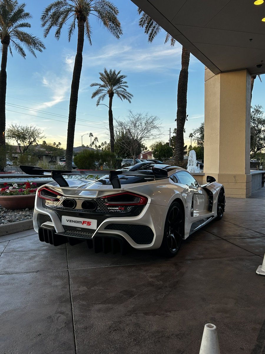 Tcmccarthy1999's tweet photo. Owner of Hennessey’s son was in Scottsdale for the weekend in the F5 https://t.co/oNR5Ne2x9K