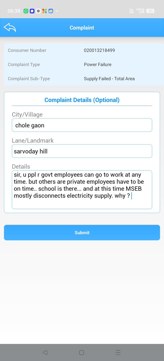 CDYadav2013's tweet photo. @MSEDCL @CMDMSEDCL @MinOfPower @DrSEShinde https://t.co/2Az9rSv6sr