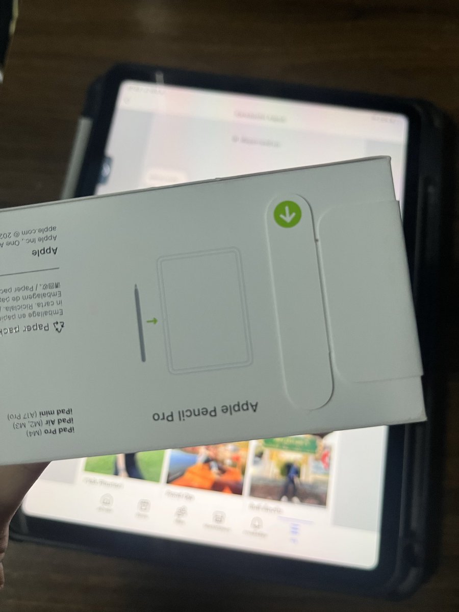 MyHome08067681's tweet photo. ส่งต่อ Apple Pencil Pro มือ 1
ยังไม่แกะกล่อง ประกันศูนย์ ❗️❗️

ราคา 2990 ฿ รวมส่ง  ราคานี้คุ้มมากก🥹

#ไอแพดมือสอง #ไอแพดเพื่อการศึกษา #iPadเพื่อการศึกษา #ipadมือสอง #applepencilมือสอง #ApplePencilมือ1 #applepencil #ขายapplepencil #ปากกาไอแพด #applepencilpro https://t.co/CP3zHFcuiX