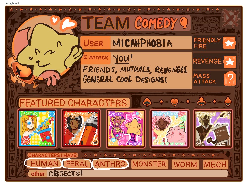 bookpincil's tweet photo. while i'm here in the meantime i mind as well promote my artfight... IM STILL DOING TONS OF ART!! come follow me on here i <3 attacking mutuals https://t.co/ctGKANT3Ra https://t.co/uIu1mq8H1K