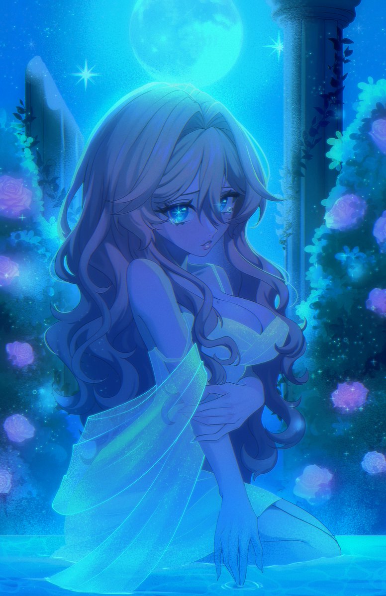 ToribearArt's tweet photo. 🌕🌹 https://t.co/b1074AdFL1