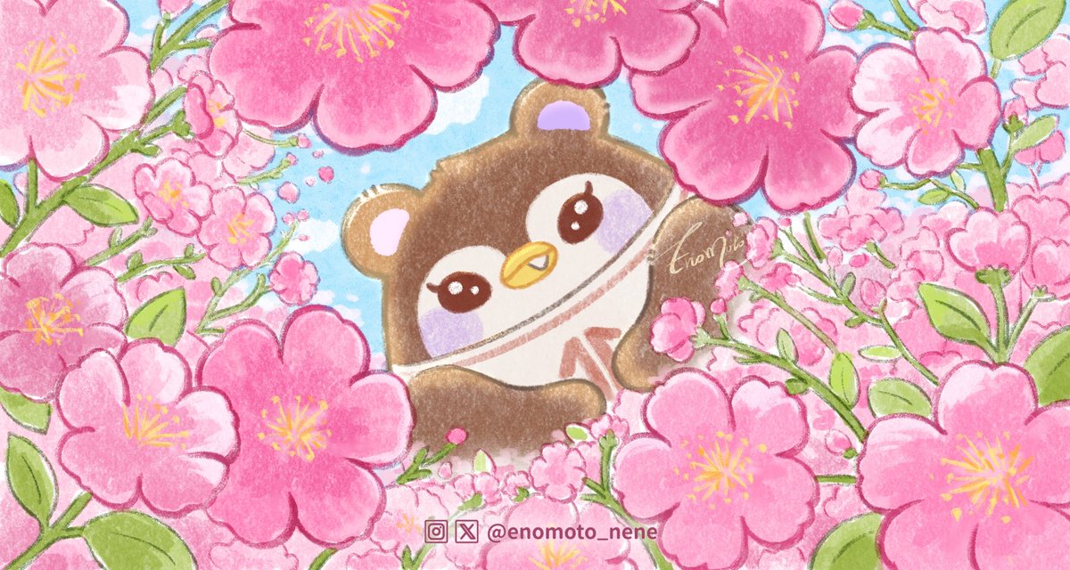 enomoto_nene's tweet photo. ☀️🌸🌱 https://t.co/R4ktgbiztG
