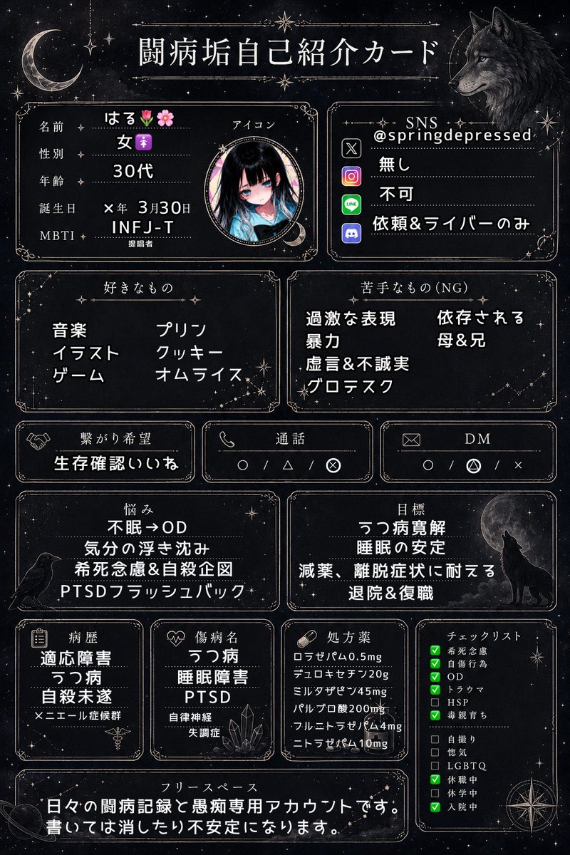 はる🌷🌸入院中 tweet media
