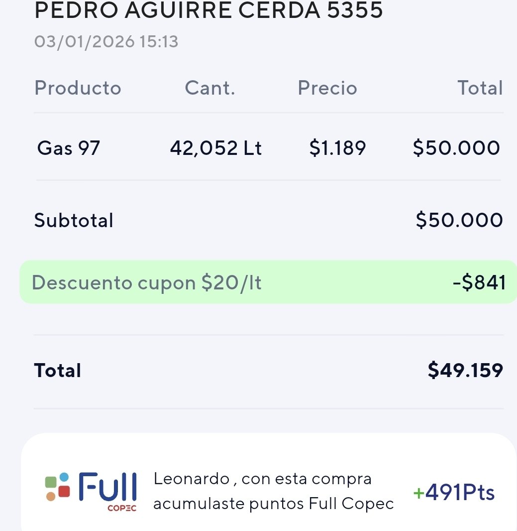 anonymous_d_lab's tweet photo. @T13 Enero 2026 $1.189, 6 meses después $1.520, $331 pesos. https://t.co/RV7GmJ1vms