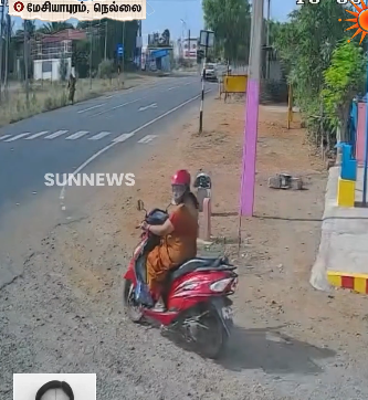 dinpandy's tweet photo. Until reaching this point, she was seeing other direction. she should have checked on right side and not left side . In Europe it makes sense to check on this side, since its Right lane driving.  Gavana kuraivu caused her Life and it is very sad😐 https://t.co/f3rJiyVP20